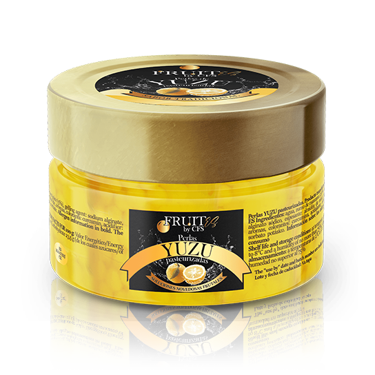 Perlas de YUZU pasteurizadas