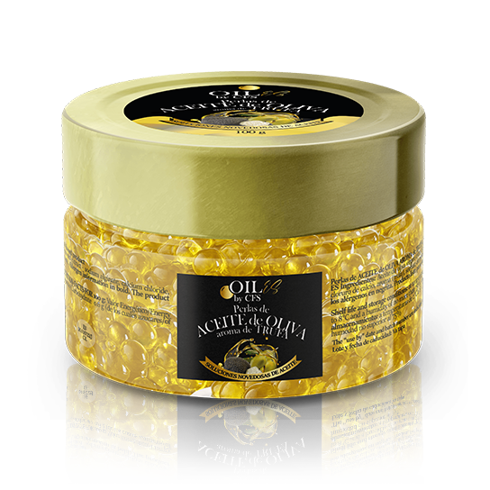 Perlas de ACEITE de OLIVA AROMA de TRUFA