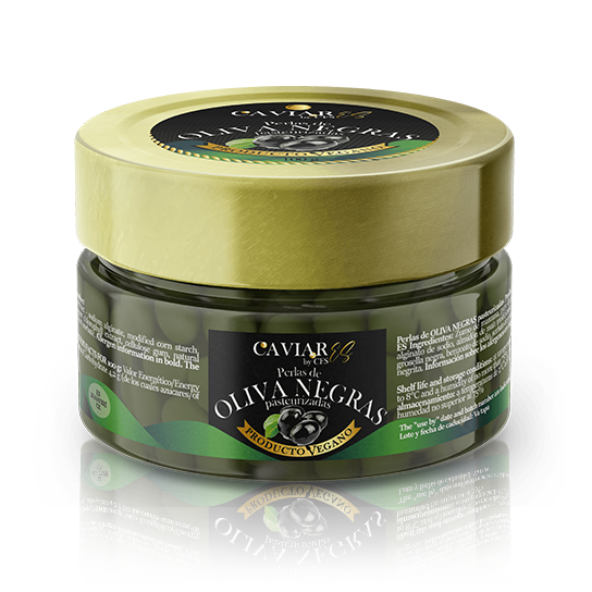Perlas de OLIVE NEGRAS pasteurizadas