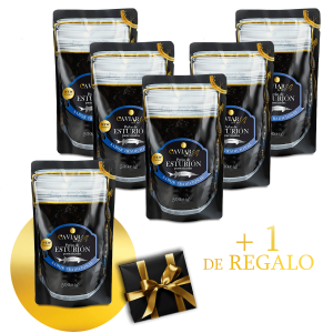 Perlas de ESTURIÓN 500 g 5+1