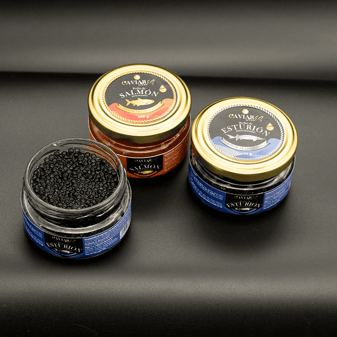 Perlas de esturión – sucedáneo de caviar ideal para tapas